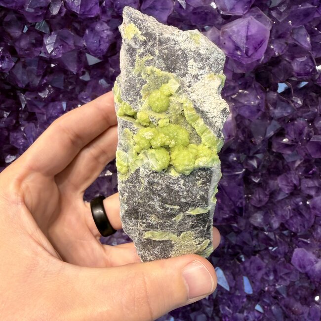 Wavellite (Devonite Fischerite Lasionite Lazionite Bialite) Specimen - Rough Raw Natural - #2