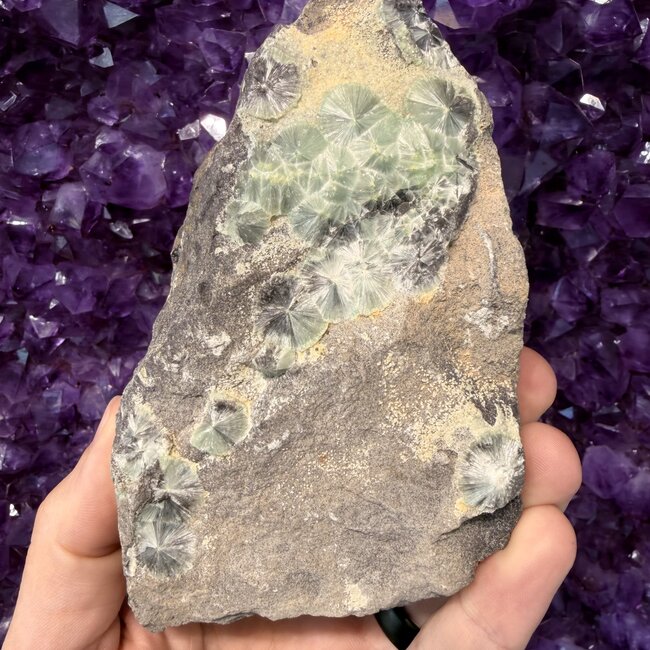 Wavellite (Devonite Fischerite Lasionite Lazionite Bialite) Specimen - Rough Raw Natural - #3