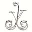 Silver Metal Display Stand Holders - Holds 5 Spheres Orbs Globes Eggs Minerals Stands 6" Tall