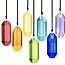 Rainbow Crystal Prism Suncatcher Sun Catcher - 7" Faceted Rectangle (3")  - Chakra Mirror Window Feng Shui