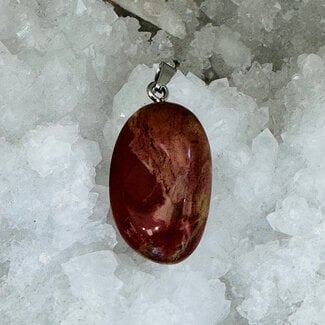 Red (Chestnut) Japer Pendants - Tumbled