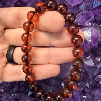 Baltic Amber Bracelet - 9mm (AAA Grade)