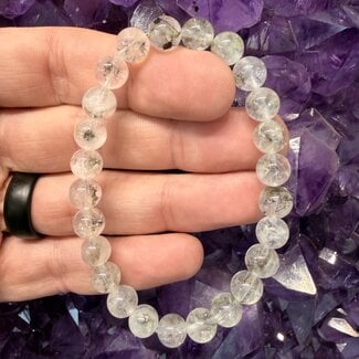 Hollandite in Quartz Bracelets - 8mm