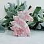 Pink Opal Unicorns - 5" Animal Carving Figurine