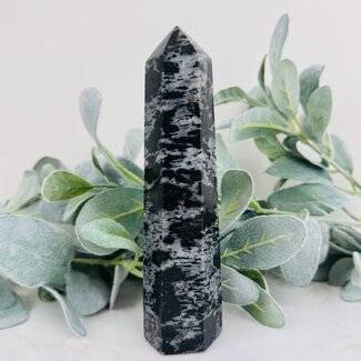 Indigo Gabbro (Mystic Merlinite) Towers Point Generator - Extra Large XL (7"+)