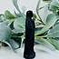Black Obsidian Blessed Virgin Mother Mary - 4" Medium Figurine Carving