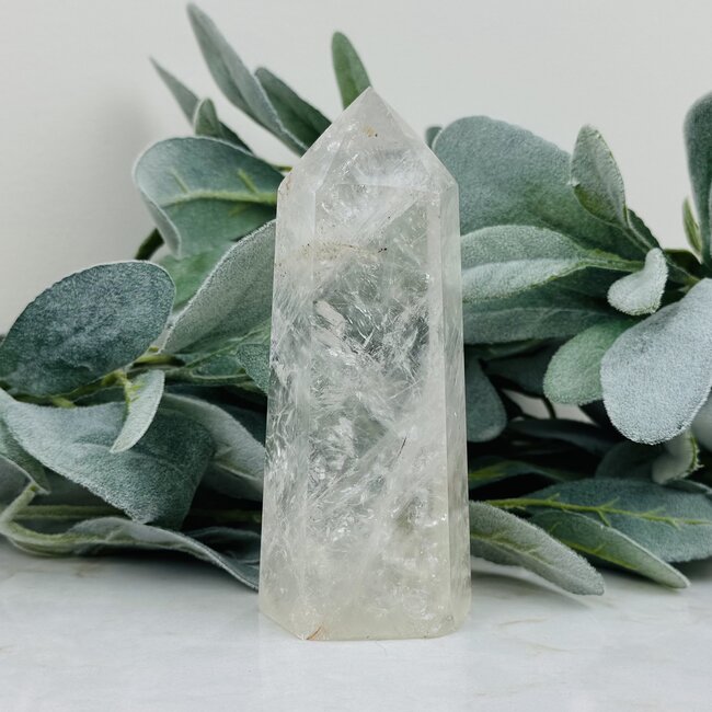 Clear (Crystal) Quartz Towers Point Generator - XL Extra Large 5"+