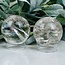 White Clear Azeztulite Spheres Orb Globe - 40-45mm