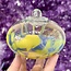 Aura Yellow and Blue Oval Specula Spirit Friendship Gazing Watch Wizard Kugel Witch Balls - Small 4"x 4" Save ChangesArchiveAdd Label