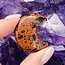 Mahogany Obsidian Crescent Moons - Medium
