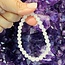White Ivory Jade Bracelets - 6mm