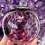 Purple Mosaic Specula Spirit Friendship Gazing Watch Wizard Kugel Witch Balls - Small 4"x 4"