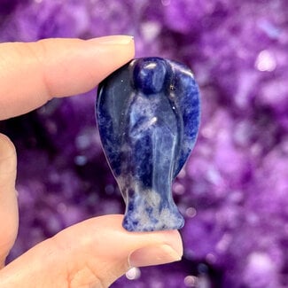 Sodalite Angels - Small 1.5" Figurine Carving