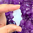 Milky Snow White Quartz Axolotl - Small 1.5" Animal Carving Figurine