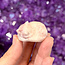 Pink Opal Sleeping Kitten Kitty Cats - Small 1.5" Animal Carving Figurine