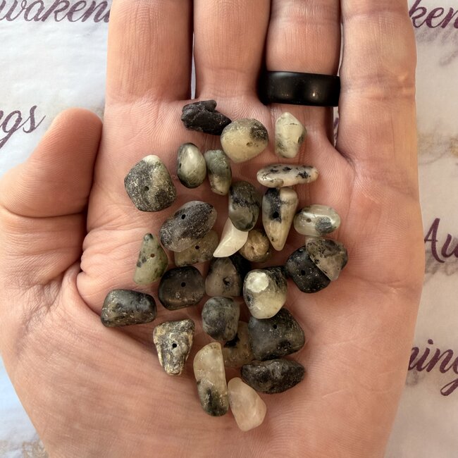 Russian Phenakite Bead - Tumbled - 12mm