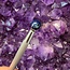 Blue Richterite (Blue Sugilite) Beads - 10mm