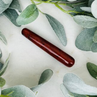 Brecciated Red (Chestnut) Jasper Massage Wands