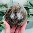 Black Moonstone Sphere Orb Globe - 75-80mm