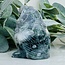 Moss Agate Owls - Large 3"