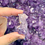 Chevron Amethyst Llamas - Small 1" Animal Carving Figurine