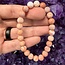 Pink (Cotton Candy) Agate Bracelets - 8mm