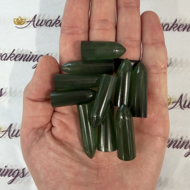 Nephrite Jade Bullets (AAA Grade)