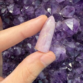 Pink Kunzite Bullets (AAA Grade)