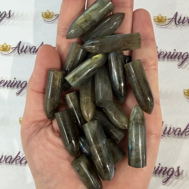 Labradorite Bullets (AAA Grade)