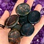 Bloodstone (Seftonite Septonite Setonite Heliotrope) Worry (Thumb Fidget Relaxation Pocket) Stones - Medium Oval