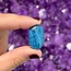 Peruvian Blue Opal Free Form Palm Stones (AAA Grade)