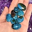 Peruvian Blue Opal Free Form Palm Stones (AAA Grade)