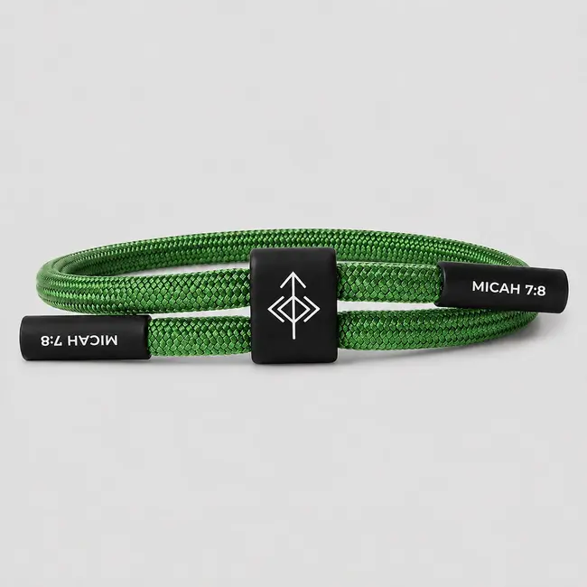 Get Back Up Christian Cord Bracelet - The Prayer I Share