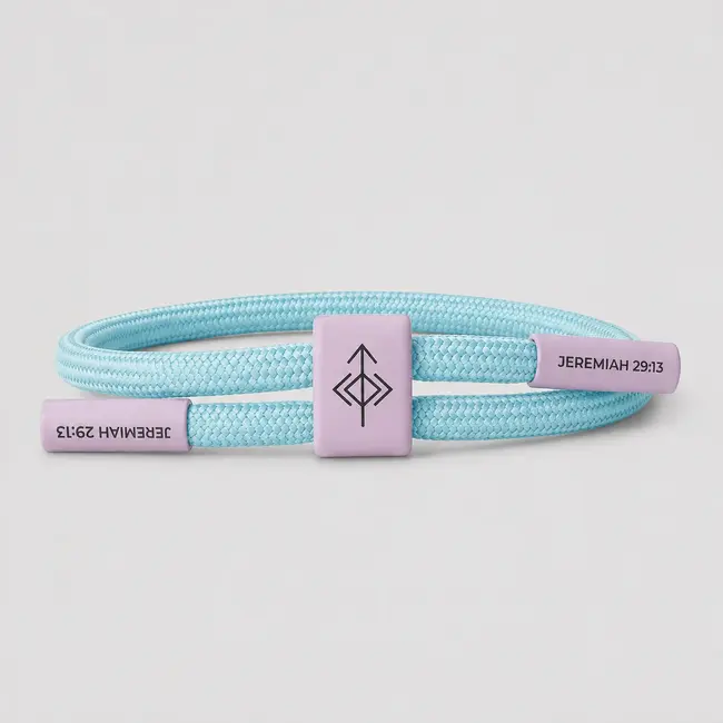 Follow Your Heart Christian Cord Bracelet - The Prayer I Share