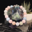 Mixed Pastel Morganite Bracelets - 7-8mm Multi Colored