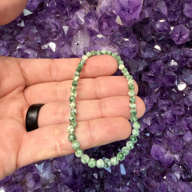 Templestone Temple Stone (Qinghai Jade) Bracelets - 4mm