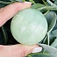 Green Calcite Spheres Orb Globe - 50-55mm