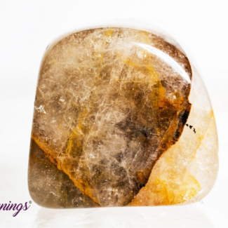 Golden Healer Quartz (Yellow Hematoid)  - Tumbled