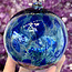 Dark Blue and Light Blue Specula Spirit Friendship Gazing Watch Wizard Kugel Witch Balls - Small 4"x 4"