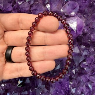 Rhodolite Garnet Bracelets - 6mm