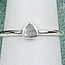 Meteorite (Campo Del Cielo) Rings - Size 5 Triangle Bezel Set - Sterling Silver Rough Raw Natural