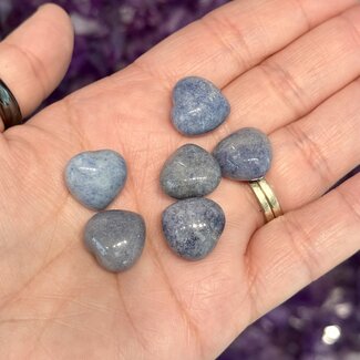 Blue Aventurine Heart Mini