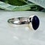Sugilite Ring - Size 9 Oval Bezel Set - Sterling Silver
