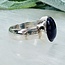Sugilite Rings - Size 7 Oval Bezel Set - Sterling Silver