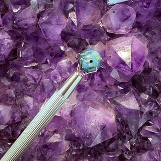 Blue Ice Glacierite (High Grade) Beads - 10mm