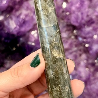 Labradorite Massage Wands - Large 4" Point Stick Tool