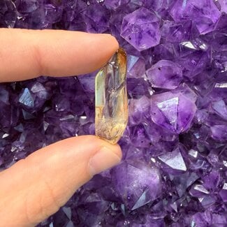 Congo Citrine - Medium Tumbled Point
