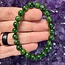 Green Chrome Diopside Bracelets (AAA Grade) - 8mm