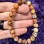 Golden Mexican Opal Bracelets - 8mm