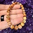 Golden Mexican Opal Bracelets - 8mm
